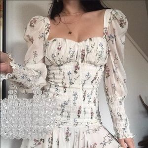 For Love and Lemons Dixon Mini Dress size small